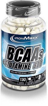 IronMaxx BCAAs + Glutamine 800 130 Capsules 667964 фото