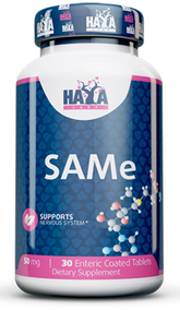 Haya Labs SAMe 50 мг S-аденозилметионин 30 таблеток 1054212 фото