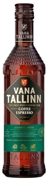 Лікер Liviko Vana Tallinn Старий Таллінн Coffee Espresso 0.5л 35% (WNF4740050007685) 1215419 фото