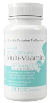 Earth&lsquo;s Creation Total Prenatal Мультивитамины для беременных 30 капсул 914050 фото