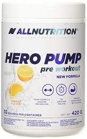 All Nutrition Hero Pump Pre Workout 420 g /30 servings/ Orange 581643 фото