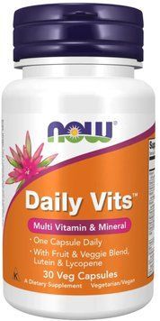 Now Foods Daily Vits - 30 vcaps 1469024 фото