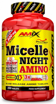 Амінокислота для спорту Amix AmixPро Amino Night Micelle 250 tab / 41 servings 1027883 фото