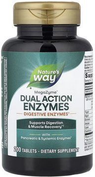 Nature's Way Mega-Zyme Original - 200 Tablets 1453380 фото