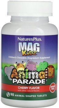 Nature's Plus Kids Magnesium Chewable - 90 Tablets 1455593 фото