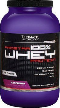 Протеин Ultimate Nutrition Prostar 100% Whey Protein 907 g /30 servings/ Raspberry 390060 фото