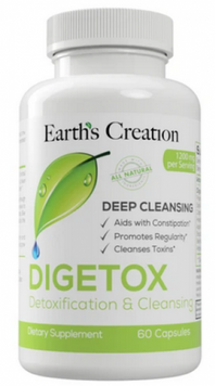 Earth's Creation Digetox Для детоксу та очищення організму 60 капсул 1138730 фото