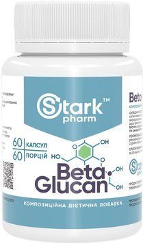 Stark Pharm Beta-Glucan 500mg - 60 Capsules 1457772 фото
