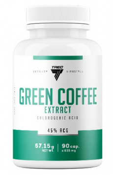 Жиросжигатель Trec Nutrition Green Coffee Extract 90 caps / 90 servings 1085079 фото