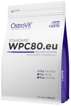 Протеин OstroVit Standard WPC80.eu 900 g /30 servings/ Wild Berry 403069 фото