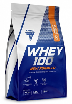 Протеин Trec Whey 100 New Formula 2000 g /67 servings/Coconut 969810 фото