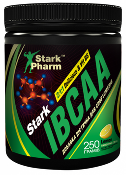 Stark Pharm Stark IBCAA 2-1-1 / Vit B6 BCAA і Вітамін B6 зі смаком лимона 250 г 824559 фото