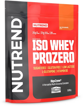Протеин Nutrend Iso Whey ProZero 500 g / 20 servings / salted caramel 1101892 фото