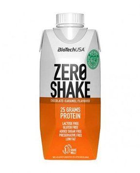 Протеин BioTechUSA Zero Shake 330 ml Chocolate Caramel 536987 фото