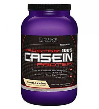 Протеин Ultimate Nutrition Prostar 100% Casein Protein 907 g /27 servings/ Vanilla Creme 390040 фото
