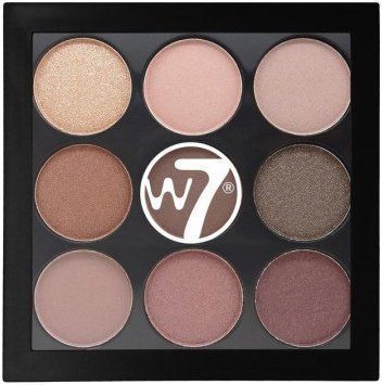 W7 The Naughty Nine Eyeshadow Pallette Mid summer nights Тени для век Палетка 9 цветов 4.5 g 867317 фото