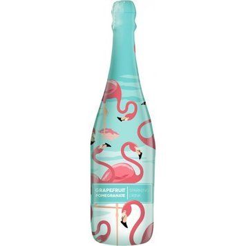 Дитяче шампанське Vitapress Flamingo грейпфрут-гранат 0.75 л (5999883580752) 1329035 фото