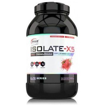 Genius Nutrition Isolate-X5 2000 g / 61 servings / Wild Strawberry 999086 фото