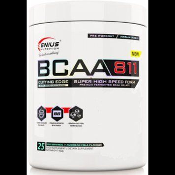 Genius Nutrition Bcaa 8:1:1 400 g / 25 servings / Apple 1017383 фото
