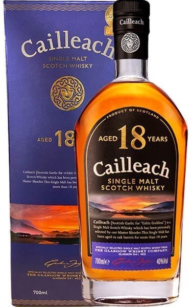 Виски Glasgow Whisky Limited Cailleach 18 Year Old Single Malt Scotch Whisky gift box 40% 0.7л (WHS5060169802513) 1216164 фото
