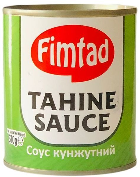 Соус Fimtad кунжутный Denimeks Gida Тахин 310 г 300 мл (8681957372505) 1048015 фото