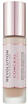 Makeup Revolution Conceal & Hydrate Foundation з гіалуроновою кислотою F1 Тональна основа 23ml 1191216 фото