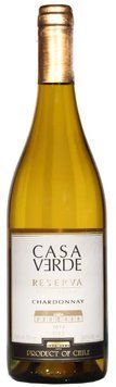 Вино Casa Verde Rezerva Chardonnay, біле сухе, 0.75л 13% (DIS7808765712540) 1179282 фото