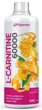 Жироспалювач Sporter L-Carnitine 60000 0.5L Mango 874620 фото