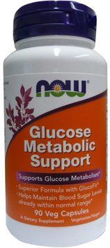 NOW Foods Glucose Metabolic 90 caps 417153 фото