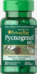 Puritan's Pride Pycnogenol 60 mg 30 caps Пікногенол 519278 фото
