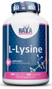 Haya Labs L-Lysine 500 мг Лизин 100 капсул 1052792 фото