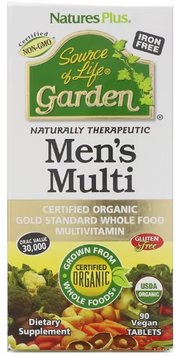 Nature's Plus Men's Multi Source of Life Garden Мультивитамины для мужчин 90 таблеток 1116323 фото