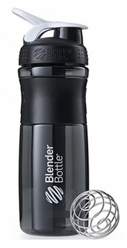 Шейкер BlenderBottle SportMixer 820 ml Black/White 873618 фото