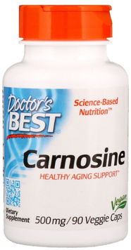 Doctor's Best Carnosine 500 mg 90 Caps (DRB-00359) 585144 фото