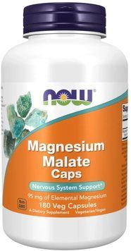 Now Foods Magnesium Malate - 180 caps 1449796 фото