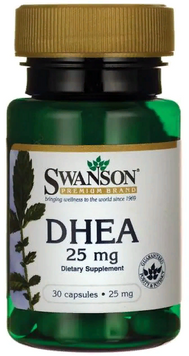 Swanson, DHEA 25 mg 30 caps (SWA-11244) 608004 фото