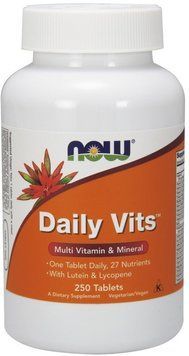 NOW Foods Daily Vits Tablets 250 tabs 416604 фото