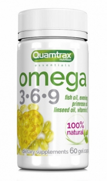 Quamtrax Omega 3-6-9 60 Gel Capsules 721448 фото
