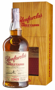 Віскі Glenfarclas Family Cask 1969 S16 #2451 56.1 % 0.7 л WB (BW38134) 1237393 фото
