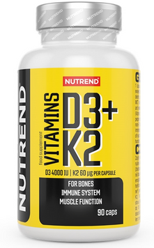 Nutrend VITAMINS D3+K2 90 caps / 90 servings 1101973 фото