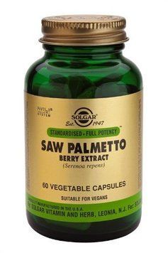 Solgar SFP Saw Palmetto Berry Extract 60 Vegetable Capsules 498714 фото