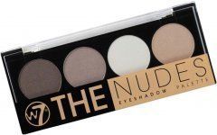 W7 The Nudes Eyeshadow Palette chocolate brown, sandy beige Тени для век Палетка 4 цвета 8.5 g 867318 фото