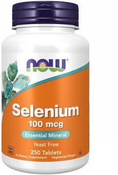Now Foods Selenium 100mcg - 250 Tablets 1454299 фото