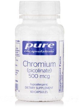 Pure Encapsulations Chromium (Picolinate), 500 mcg, 60 Capsules (PE-00062) 660357 фото