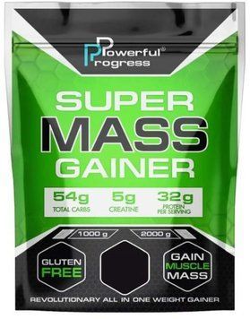 Powerful Progress Super Mass Gainer - 2000g Coconut 1472330 фото