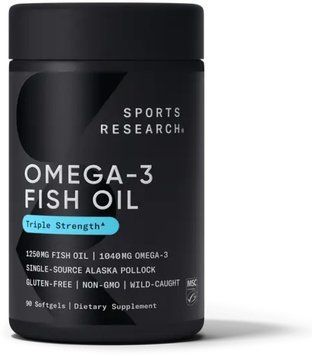 Sport Research Omega-3 Fish Oil Alaska Pollock 1250mg - 90 softgels 1470597 фото