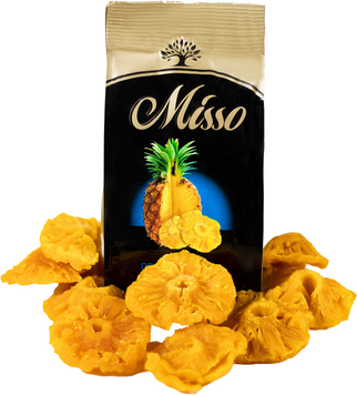 Ананас сушеный Misso 100 г (4820232570012) 1119352 фото