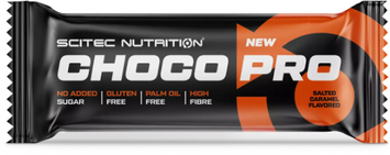 Протеиновый батончик Scitec Nutrition Choco Pro 50 g / 1 serving / salted caramel 1016430 фото