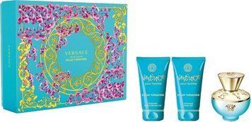 Набір Versace Pour Femme Dylan Turquoise Туалетна вода 50ml + Лосьйон для тіла 50ml + Гель для душу 50ml 1240322 фото