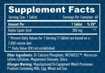 Haya Labs Time Release Alpha Lipoic Acid Альфа-липоевая кислота с временным высвобожден 1137378 фото
